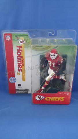 Appraisal: Sportspicks Series Priest Holmes Action Figure Kansas City Chiefs -