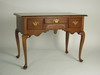 Appraisal: LOWBOY - Mid th C mahogany Queen Anne lowboy made