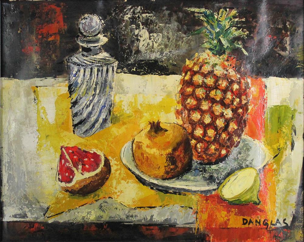 Appraisal: JACQUES DANGLAS FRENCH - STILL LIFE x in Framed lower