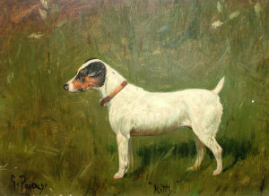 Appraisal: George Paice - - Study of the Jack-Russell Terrier Kitty