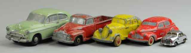 Appraisal: GROUPING OF DIE-CAST AUTOS Includes four promo cars and small