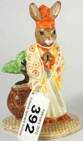 Appraisal: Royal Doulton Bunnykins Figure Samurai DB Limited Edition Boxed with