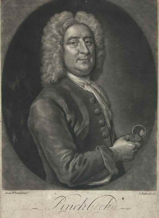 Appraisal: Pinchbeck Christopher - Faber John engraver Christopher Pinchbeck mezzotint portrait