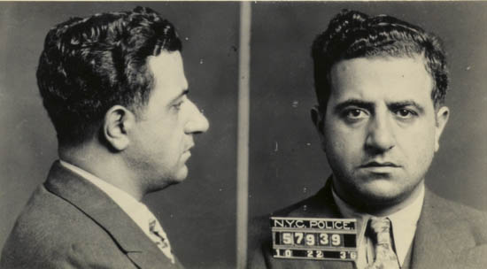 Appraisal: NEW YORK GANGSTERS Mug shots of the notorious Albert Anastasia