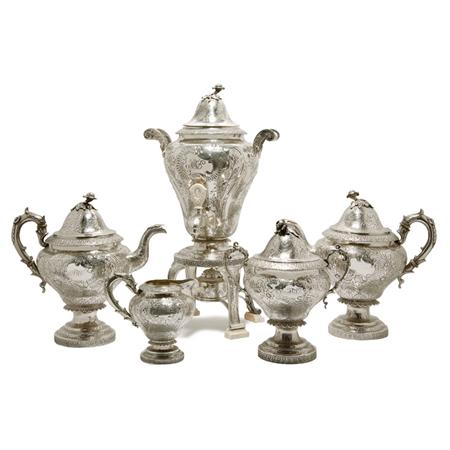 Appraisal: Sterling Silver Tea Service Estimate -