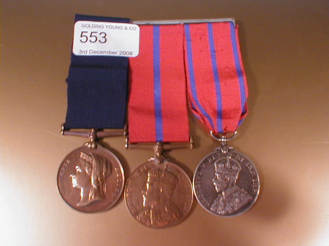 Appraisal: Medal Group City of London Police Coronations and inscribed PC