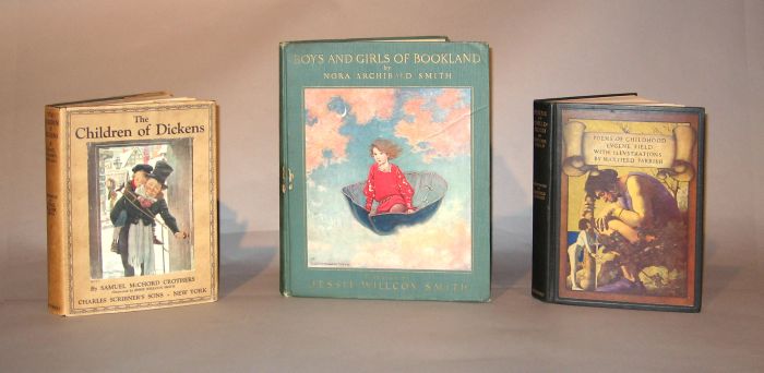 Appraisal: vols Illustrated Children's Books Parrish Maxfield illustrator Field Eugene Poems