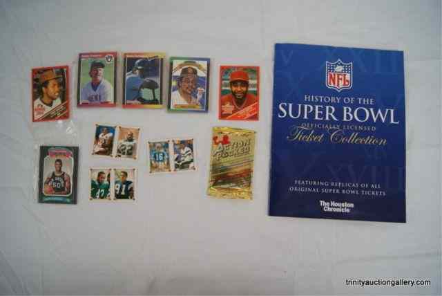 Appraisal: Vintage Sports Cards Super Bowl BookletFrom the estate is a