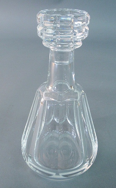 Appraisal: Signed Baccarat crystal decanter h