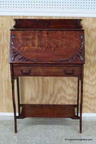 Appraisal: Vintage Mahogany Secretary - Writing DeskFrom an estate is a