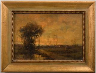 Appraisal: Charles Appel oil landscape Charles P Appel American - oil