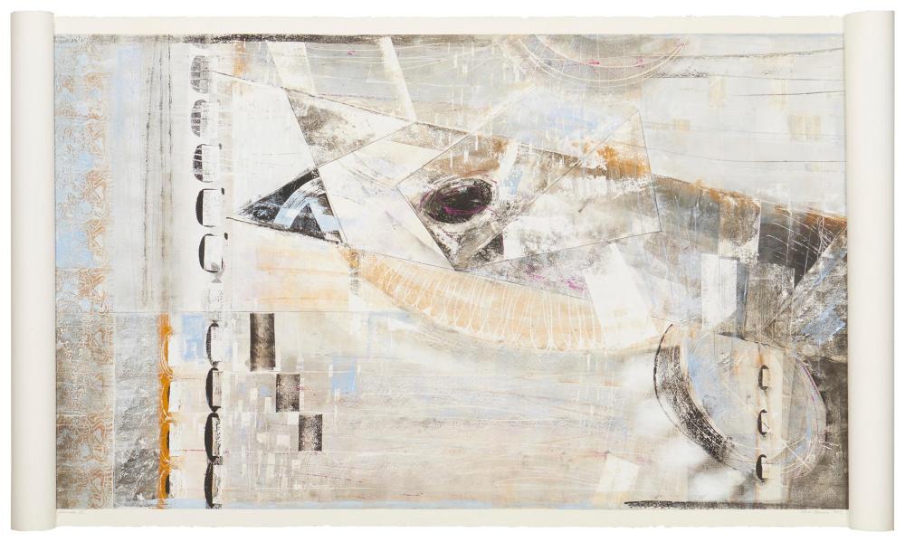 Appraisal: Christine Ranes - Polish American Genesis Mixed media on paper