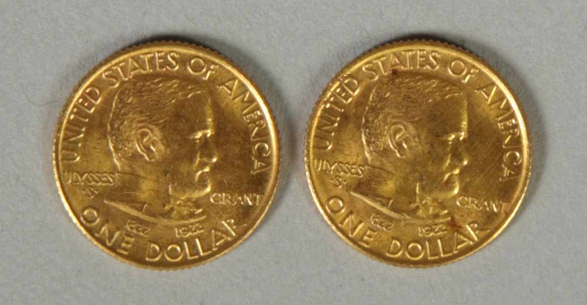 Appraisal: - Gold One Dollar Coins Dia ''E