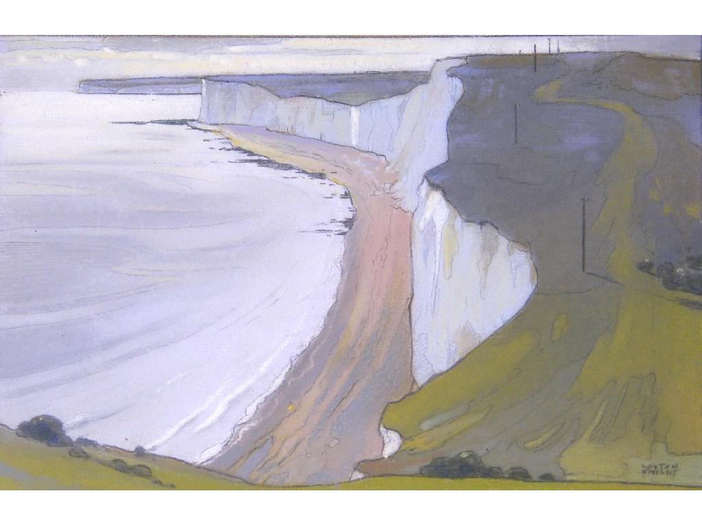 Appraisal: By Loxton Knight - - The White Cliffs of Dover