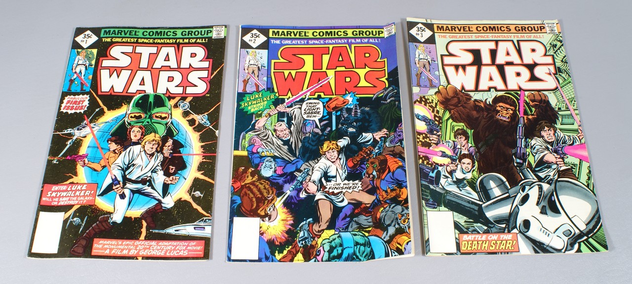 Appraisal: Star Wars Marvel Comics Lot Issue and copyright