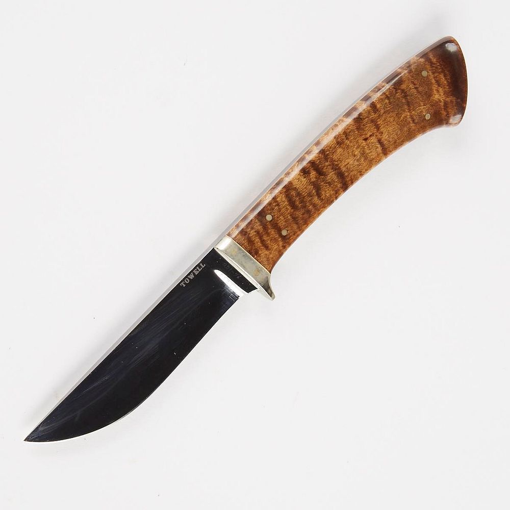 Appraisal: Dwight Towell Steel Knife Dwight Towell steel knife with polished