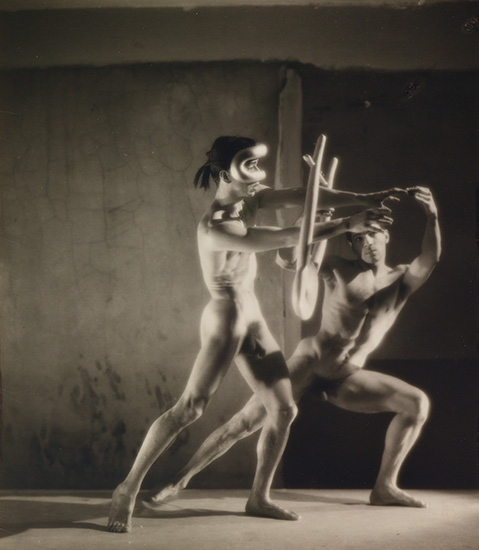 Appraisal: LYNES GEORGE PLATT - Orpheus Nicholas Magallanes and Francisco Moncion