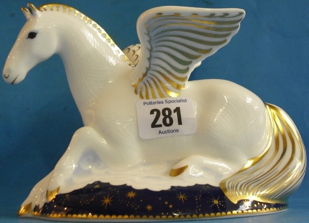 Appraisal: Royal Crown Derby Paperweight Pegasus a Goviers limited edition boxed