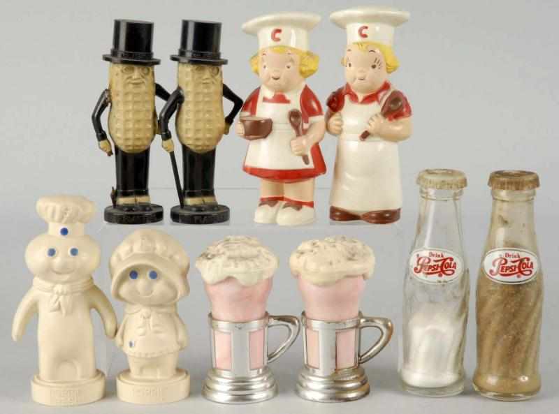 Appraisal: Lot of Assorted Sets of Salt Pepper Shakers Description Includes