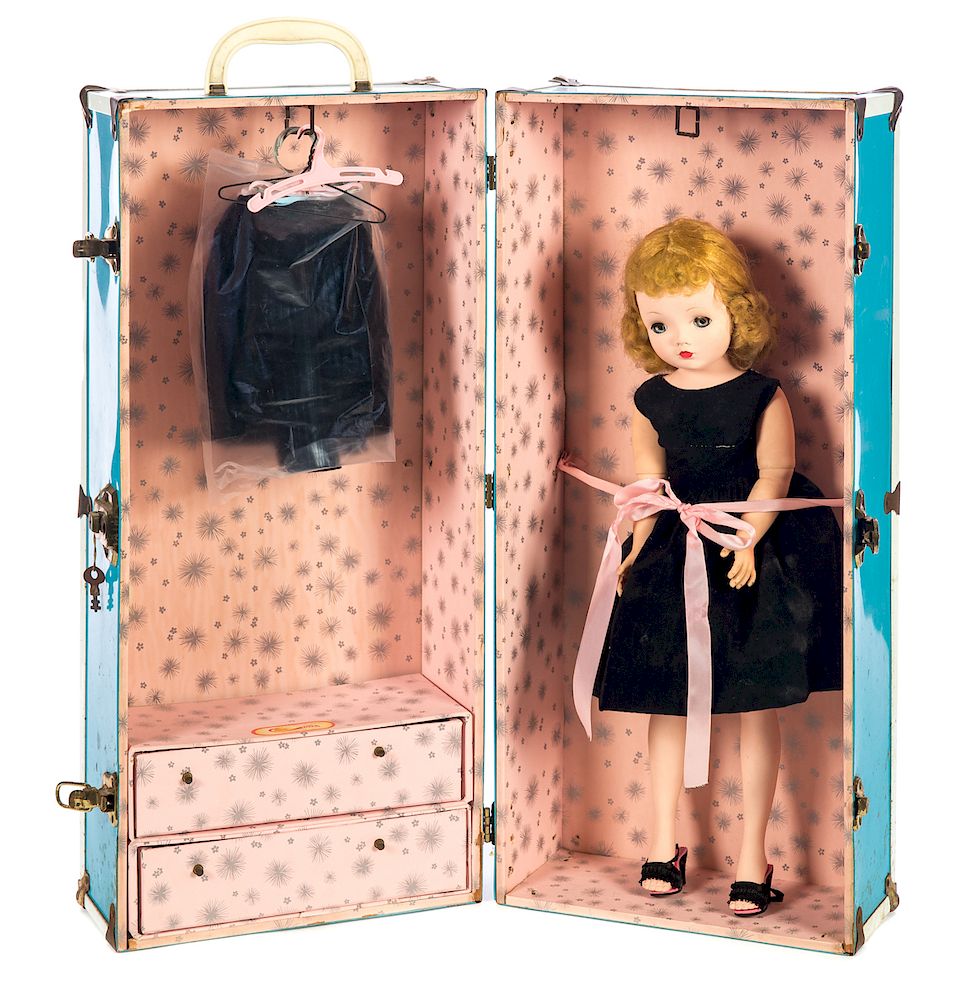 Appraisal: Madame Alexander Doll and Cunard Line Cass Doll Trunk Missing