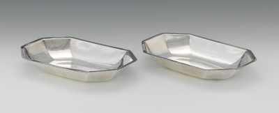 Appraisal: A Pair of Sterling Silver Dishes by The Old Newbury