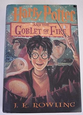 Appraisal: J K ROWLING HARRY POTTER GOBLET OF FIRE SIGNEDFirst Edition