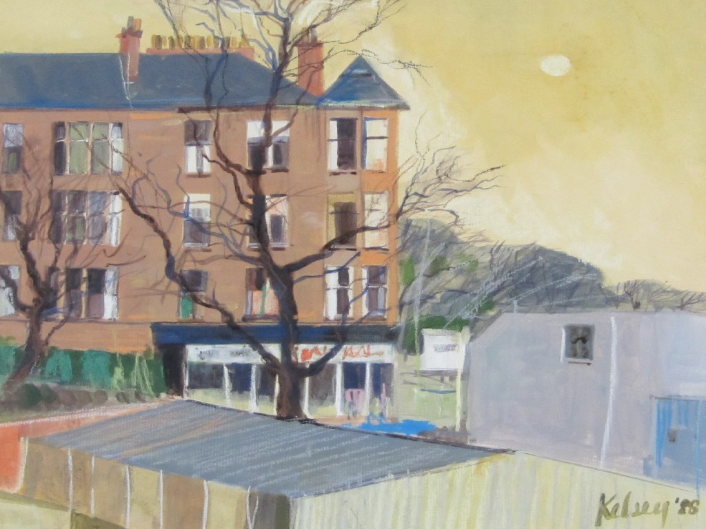 Appraisal: ROBERT KELSEY DA PAI b FROM JORDANHILL STATION Mixed media