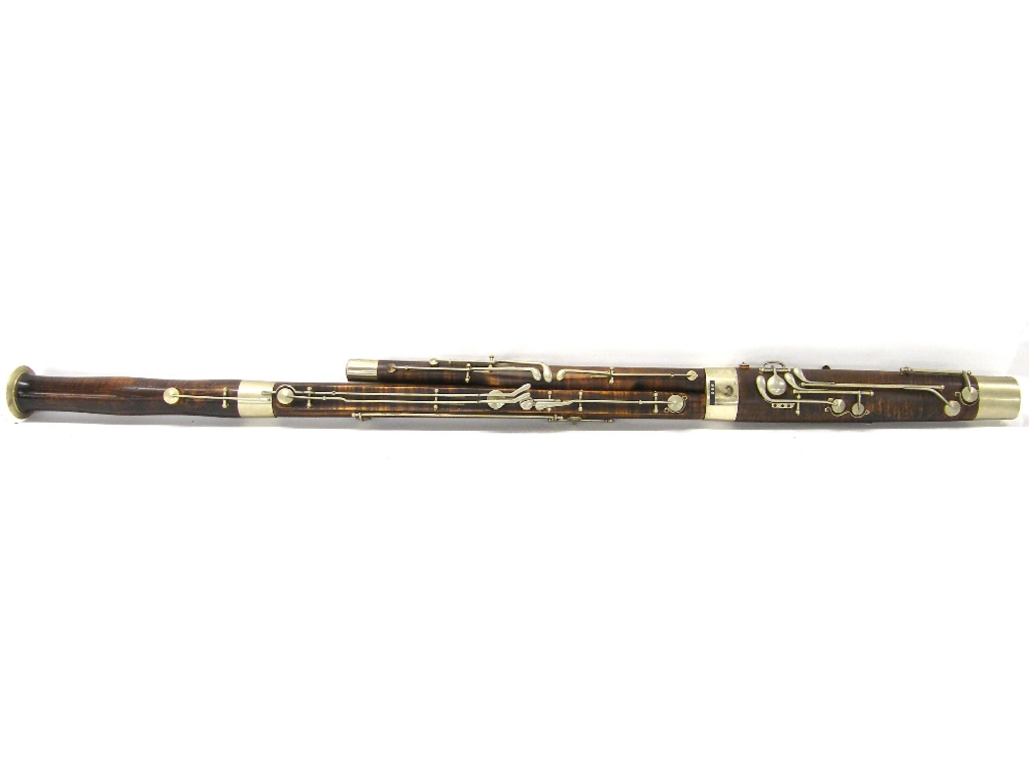 Appraisal: German made bassoon signed Fischer New York made by Heckel