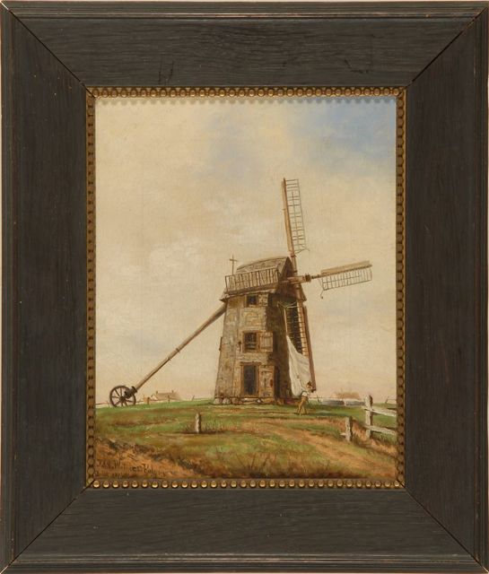 Appraisal: JAMES WALTER FOLGERAmerican - The Old Nantucket Windmill Signed lower