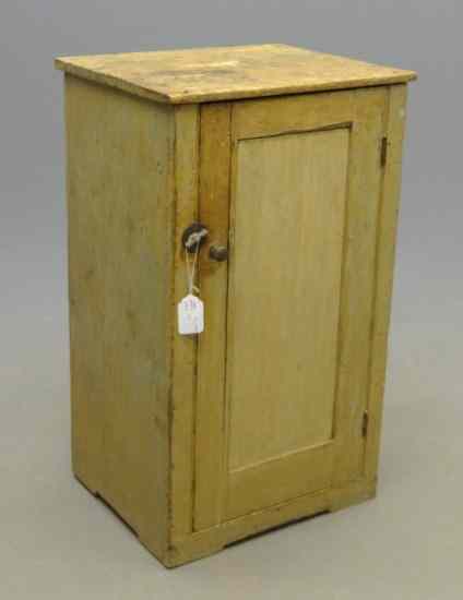 Appraisal: th c single door cupboard ' W '' D ''