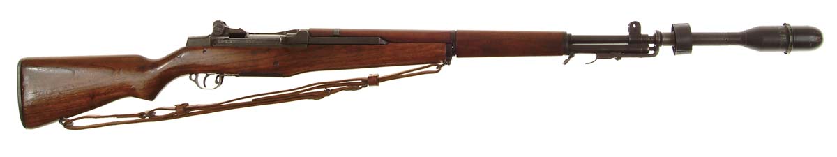 Appraisal: SPRINGFIELD GARAND M RIFLE W SLING GRENADE GRENADE LAUNCHER SN