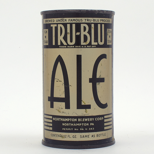 Appraisal: Tru Blu Ale Opening Instruction Flat Top RARE - Reference