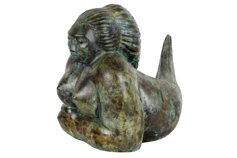 Appraisal: BARBARA BERETICH - SYLVIA THE SIREN OF SILICON BEACH bronze