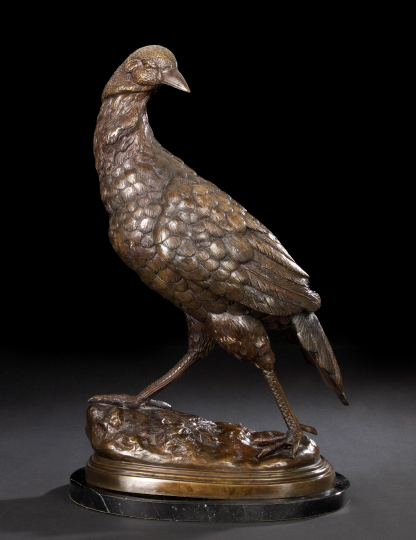 Appraisal: Manner of Jules Moigniez French - Poule Faisan Pheasant Hen