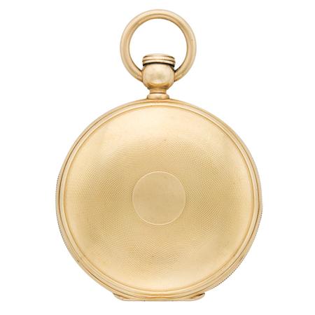 Appraisal: Gentlemans Gold Hunting Case Pocket Watch Estimate -