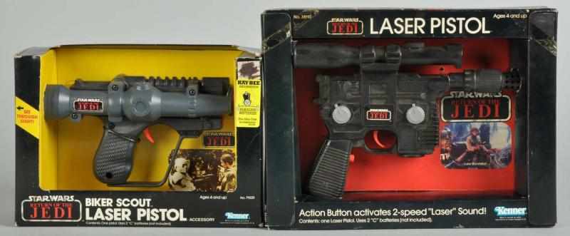 Appraisal: Lot of Star Wars Laser Pistols Description Return of the