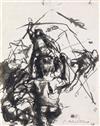 Appraisal: PAVEL TCHELITCHEW Two drawings Figural Study brush and ink on