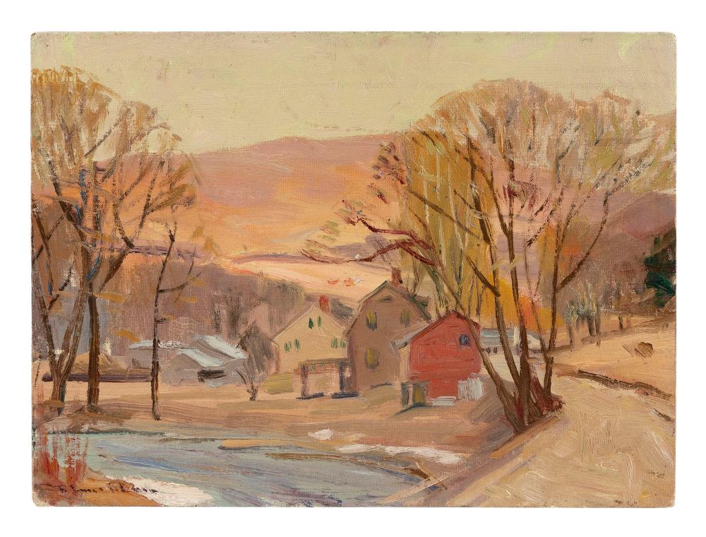 Appraisal: ROBERT EMMETT OWEN NEW YORK CONNECTICUT MASSACHUSETTS - AFTERNOON LIGHT