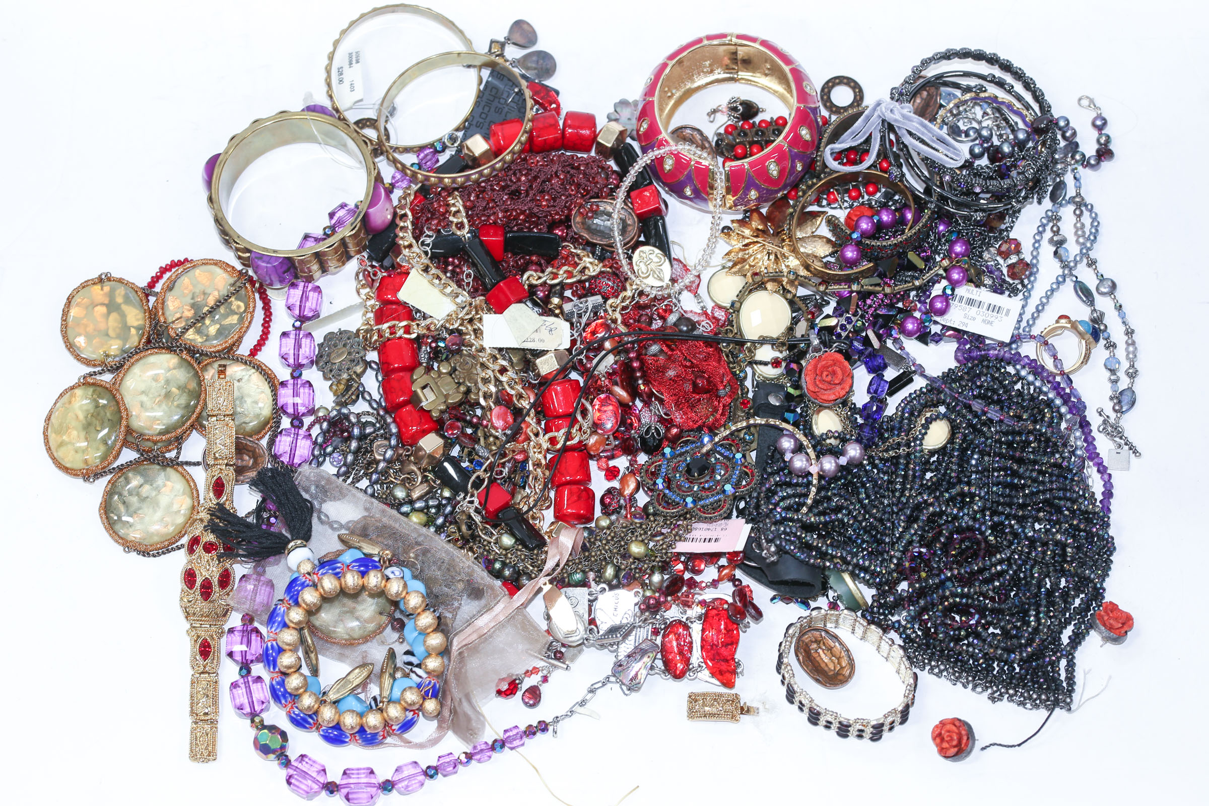 Appraisal: A LARGE COLLECTION OF FASHION JEWELRY Including pieces from Chico's