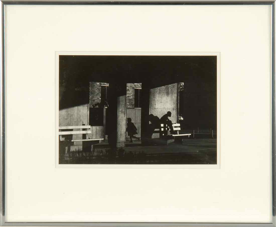 Appraisal: PHOTOGRAPHY - RAY METZKER Framed gelatin silver print by Ray