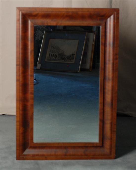 Appraisal: A th C Ogee Frame Wall Mirror of mahogany and