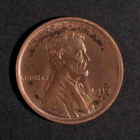 Appraisal: Three United States Lincoln bronze cents -D MS- -D MS-