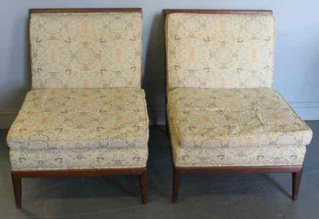 Appraisal: Pair of Robes John Gibbings Midcentury Chairs From a West