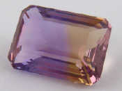 Appraisal: A loose polished ametrine accompanied by Chanthaburi Gemological laboratory report