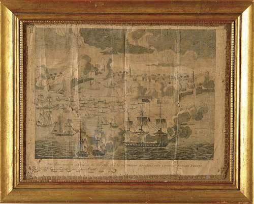 Appraisal: UNKNOWN Early th Century THE ATTACK MADE ON TRIPOLI UNDER