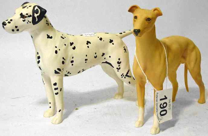 Appraisal: Beswick Dalmatian and Greyhound both Matt