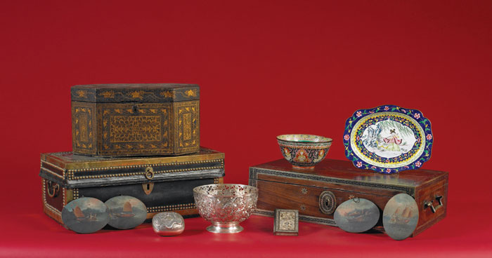 Appraisal: CHINESE EXPORT SILVER PIERCED-WORK BOWL With decoration of dragons chasing