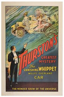 Appraisal: Thurston Howard Thurston s Greatest Mystery The Vanishing Whippet Cleveland