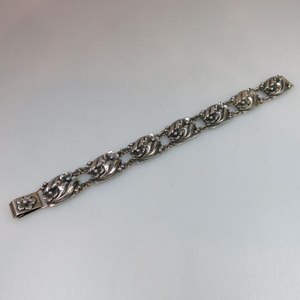 Appraisal: N E From Danish Sterling Silver Link Bracelet g weight