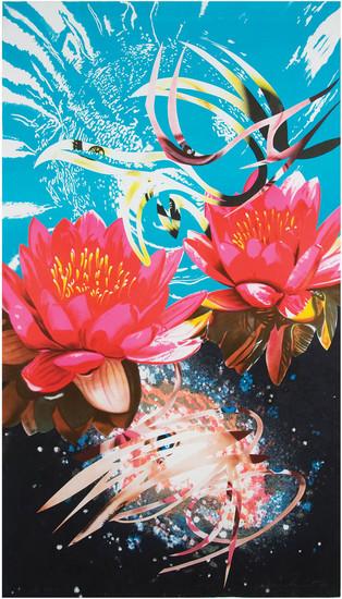 Appraisal: James Rosenquist b skyhole g lithograph printed in colors with